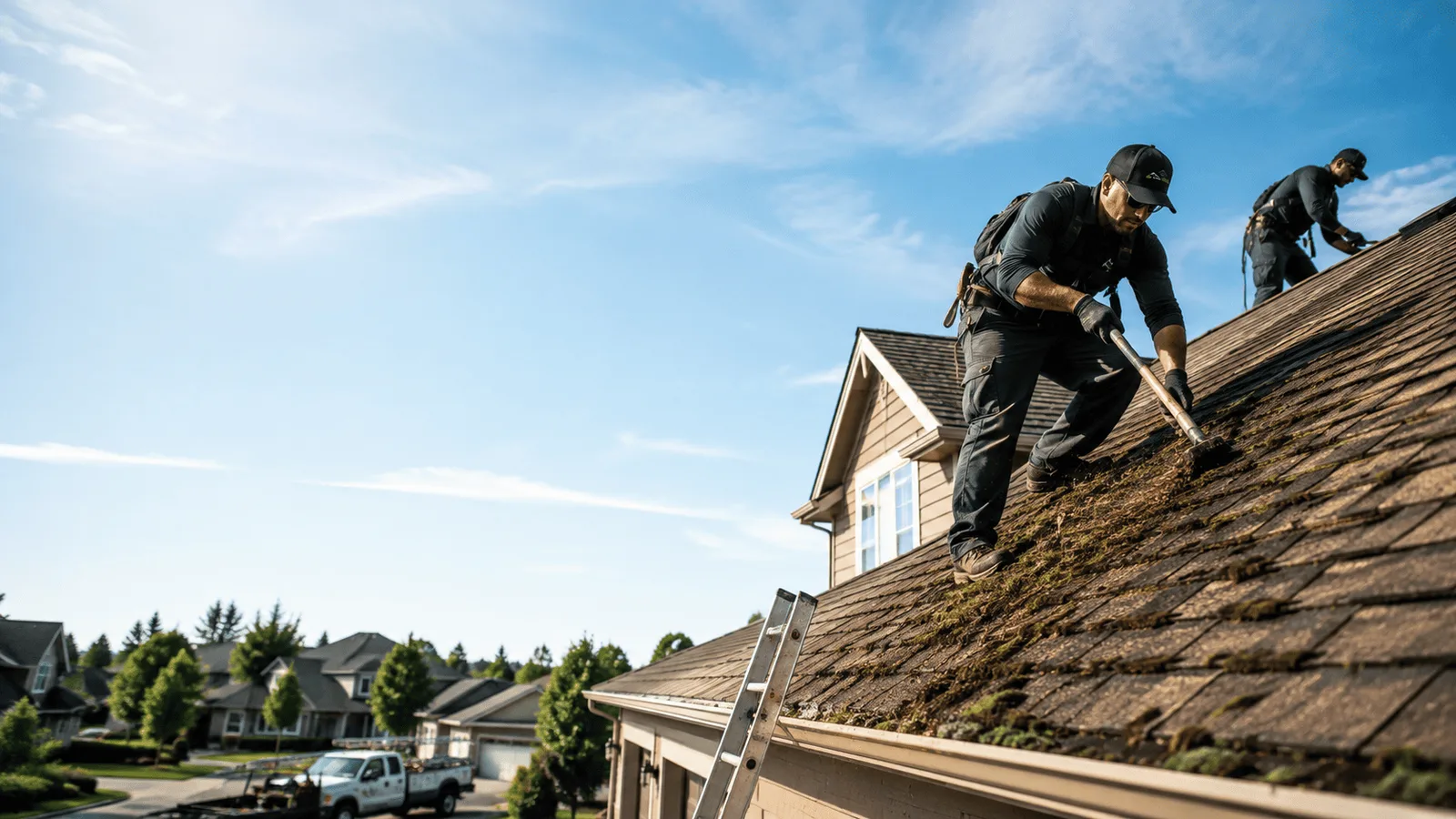 Roof Moss Removal in Arkansas City, KS near me